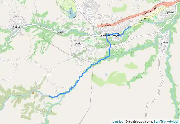 ترک جی پی اس Arghavan Valley - Torghabeh - دره ارغوان به طرقبه