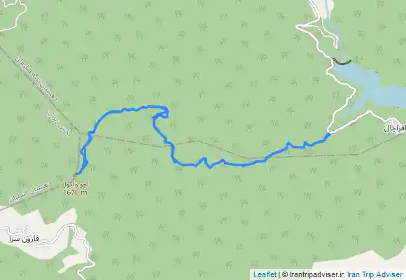 ترک جی پی اس قله اچو ولکول از سد سلیمان تنگه