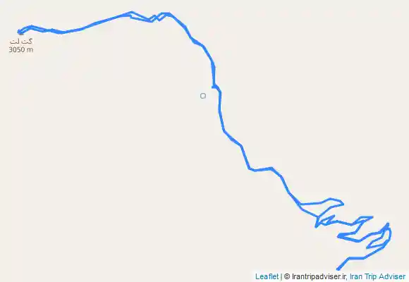 ترک جی پی اس قله چوکا یا گت لت فیروزکوه از روستای آرو