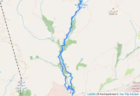 ترک جی پی اس پیمایش دربند-شیرپلا-دربند