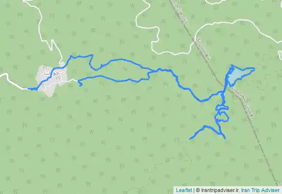 ترک جی پی اس روستا چورت دریاچه چورت