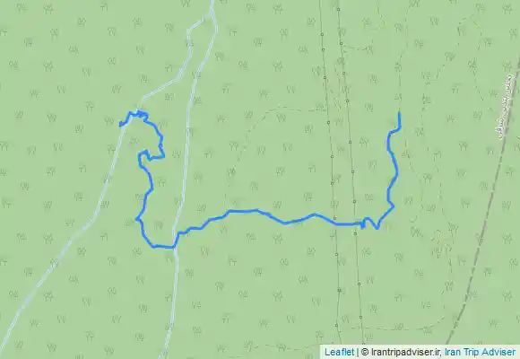 ترک جی پی اس آبشار لاکتاش، از ابتدای دوراهی جدا شونده از مسیر آبشار گزو ، از طرف روستای کارمزد