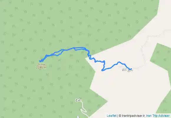 ترک جی پی اس قله سرخیل (بهشت)