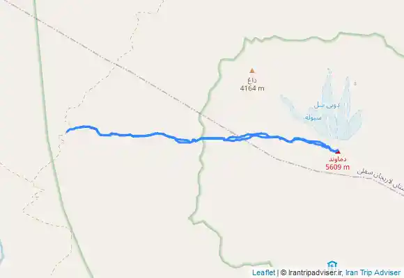 ترک جی پی اس جبهه غربی دماوند