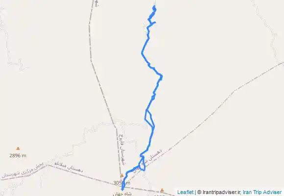 ترک جی پی اس صعود به قله شاه جهان بام استان خراسان شمالی