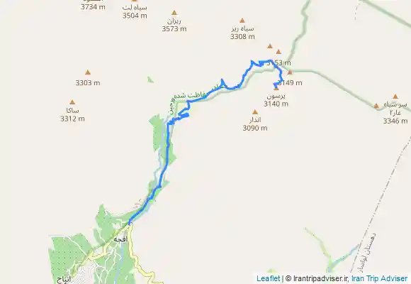 ترک جی پی اس افجه، دشت هویج، پرسون