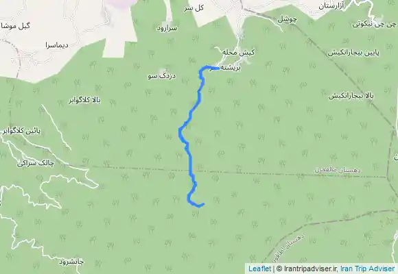 ترک جی پی اس قله کاکوه