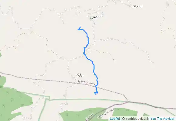 ترک جی پی اس قله دعاکوه کمنی - دیلمان