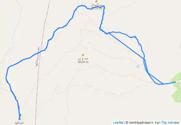 ترک جی پی اس شیرکوه