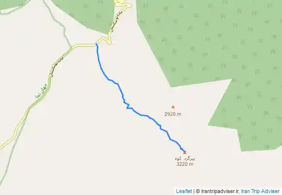 ترک جی پی اس پیرگردکوه