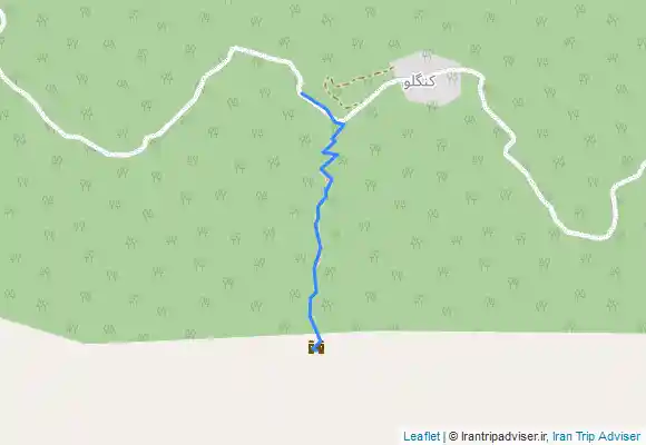 ترک جی پی اس قلعه كنگلو یا قلعه عقاب سوادکوه