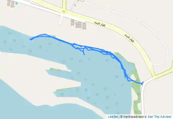 ترک جی پی اس نایبند ، جنگل حرا