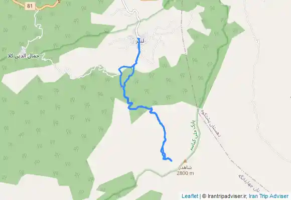 ترک جی پی اس قله شاهدژ