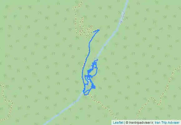 ترک جی پی اس مسیر رفت به آبشار بزپل چالشی