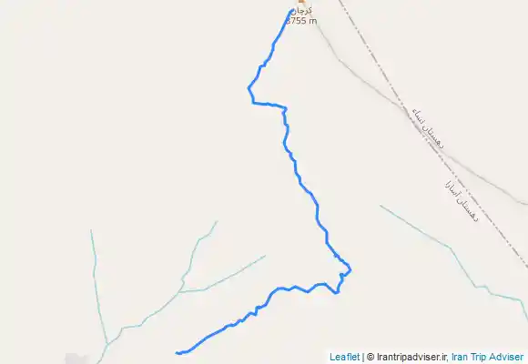 ترک جی پی اس قله کرچان ارتفاع 3800 متر از روستای کیاسر