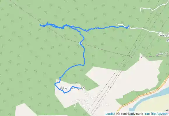 ترک جی پی اس Noghlebar-sharadeh-jamshidabad