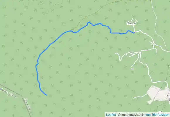 ترک جی پی اس نیزه کوه از مسیر استاد شهریار-خط لوله