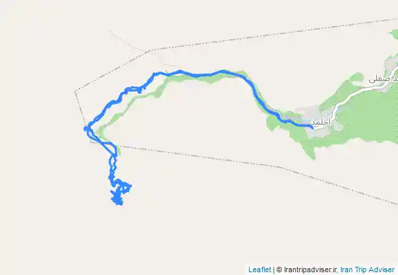 ترک جی پی اس آبشارهای اخلمد