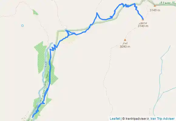 ترک جی پی اس قله پرسون