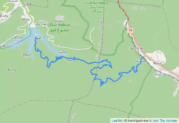 ترک جی پی اس لفور به جمشیدآبادزیراب