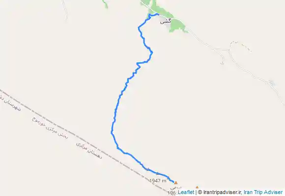 ترک جی پی اس صعود به قله پاژنان‌استان بوشهر ( طرح سیمرغ )