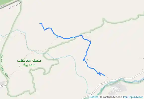 ترک جی پی اس بخش اول جاده ملاده به سمت آبشار اوبن