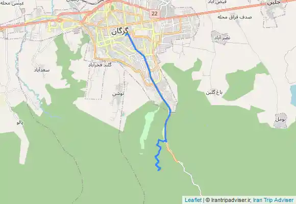 ترک جی پی اس تپه شهدا تا کلبه عمو حسن