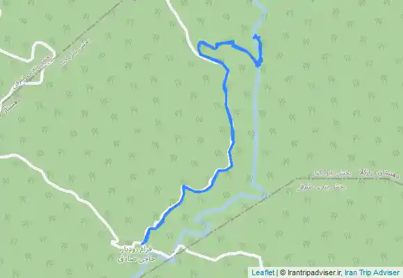 ترک جی پی اس آبشار درازکش و ورخامن