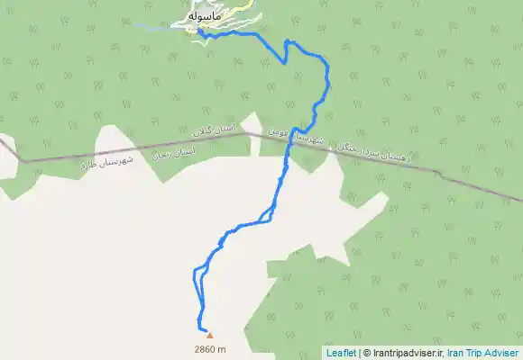 ترک جی پی اس للندیز-کله قندی-آسمانکوه (زمستانه)