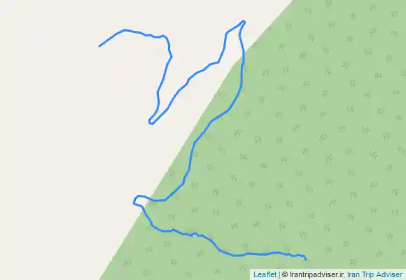 ترک جی پی اس Jangaldeh-e Pā’īn - Alqajar