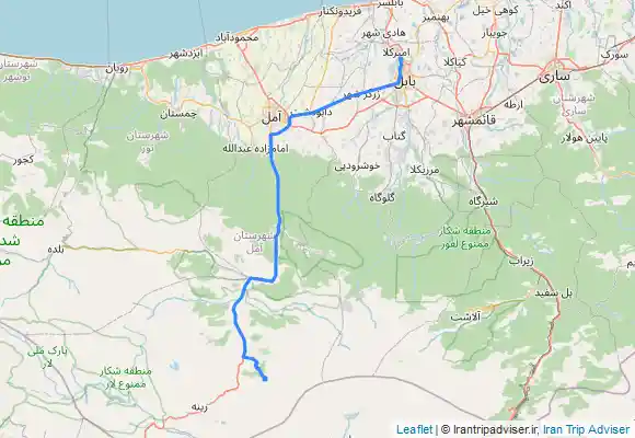 ترک جی پی اس قله برز