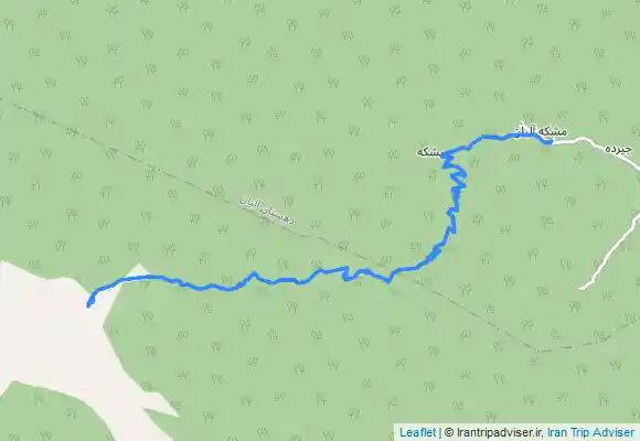 ترک جی پی اس مشکه آلیان به ییلاق دهراه