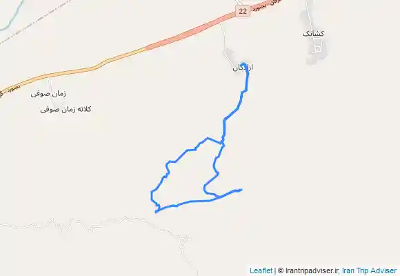 ترک جی پی اس خط الراس سورمه و تیغبل