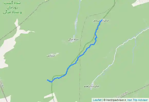 ترک جی پی اس امام زاده اسحاق (ع)-اسکندرکوه-چشمه دگرد