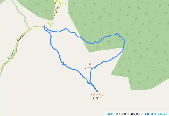 ترک جی پی اس قله پیرگرد کوه - دشت خوجیره - دشت سوس - سرعلی آباد