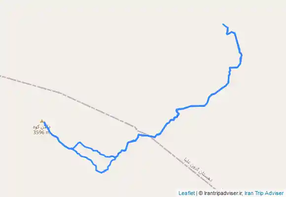 ترک جی پی اس رفت و برگشت قله دالانکوه مسیر پیست