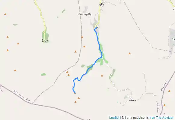 ترک جی پی اس صعود به قله برف انبار(بام استان قم)