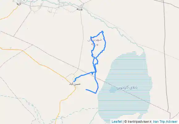ترک جی پی اس کویر خارا به ورزنه