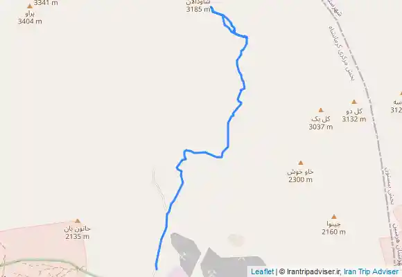 ترک جی پی اس شاودالان زمستانه