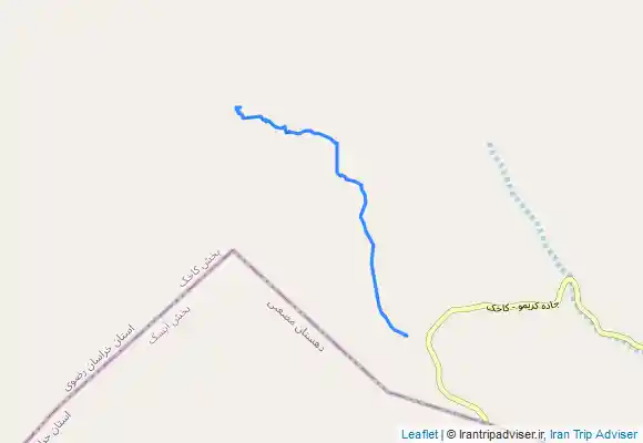 ترک جی پی اس صعود به قله خانیک بام گناباد از جبهه جنوب شرقی