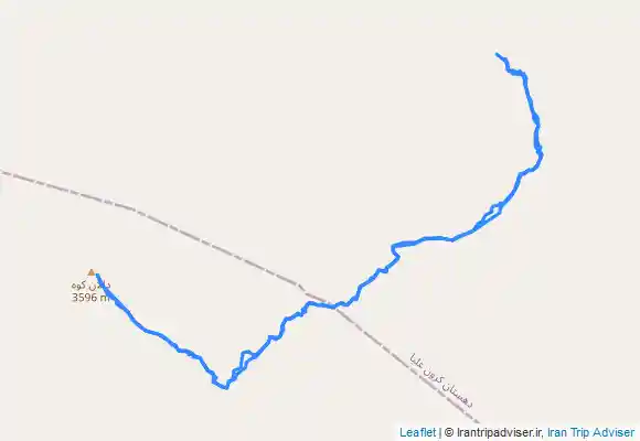ترک جی پی اس دالانکوه زمستان