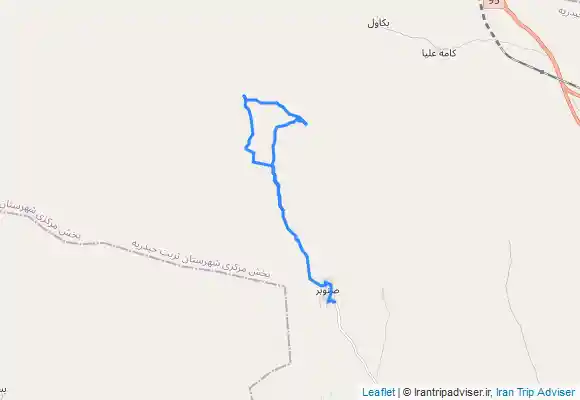 ترک جی پی اس سه قله ناژو ، ترقست ، عماد از روستای صنوبر تربت حیدریه