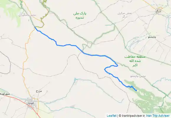 ترک جی پی اس قله کماس درگز