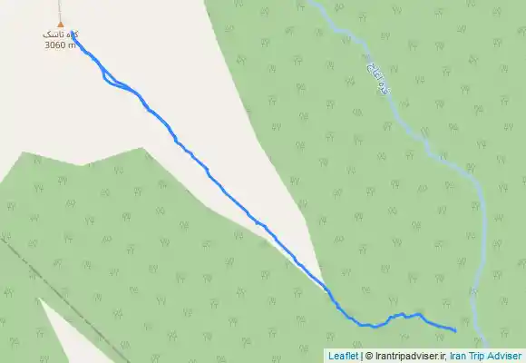 ترک جی پی اس قله تاسک بنرود چهل چشمه فارس