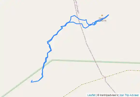 ترک جی پی اس قله هورمیده از مسیردره پلنگ