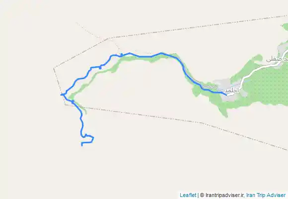 ترک جی پی اس دره اخلمد تا آبشار چهارم