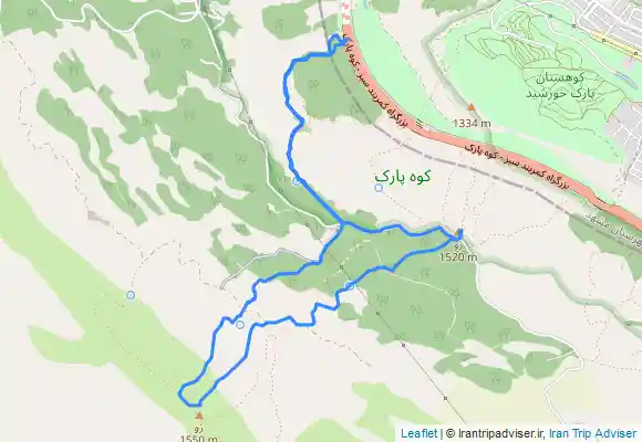 ترک جی پی اس قله ماندگار(سنگچین)