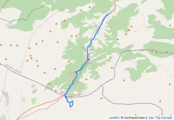 ترک جی پی اس قله پاپونچال