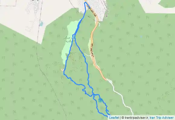 ترک جی پی اس النگ‌دره به تصفیه خانه آب ، کلبه عمو حسن ، سفید چشمه ، چشمه خرچنگ ، مهتاب ، تخته ورزش به تپه نورالشهدا به ورودی النگ‌دره