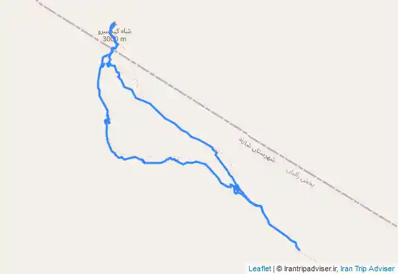 ترک جی پی اس قله شاه کیخسرو